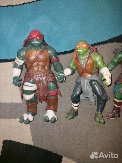 Большие игрушки черепашки ниндзя