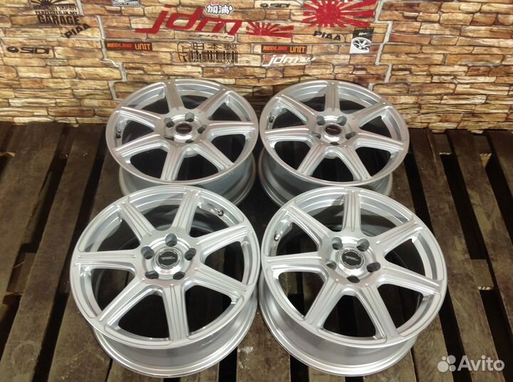R17 5*114.3 литые диски Bridgestone из Японии