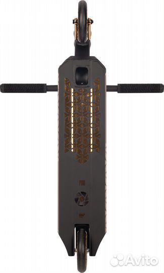 Самокат skip Pull2 (2023) черно-золотой Adl502