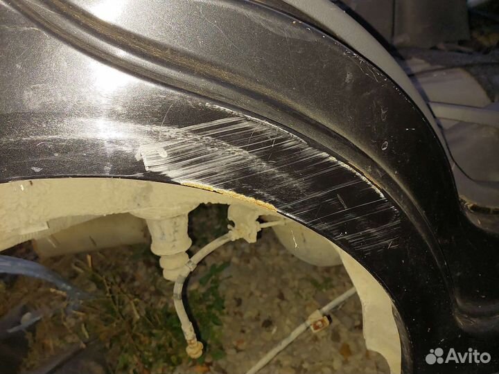 Заднее правое крыло chevrolet spark м200