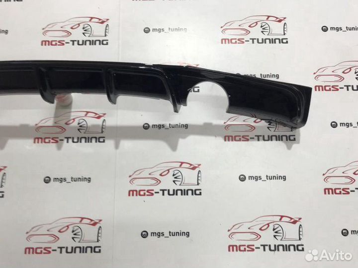 Диффузор BMW F30 M-Performance 1x1 черный глянец