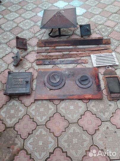 Плита чугунная для печи бу