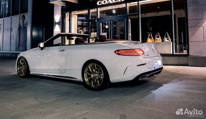 Кованые диски в стиле HRE Mercedes A205 R19