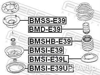 Bmss-E39 опора амортизатора переднего без EDC