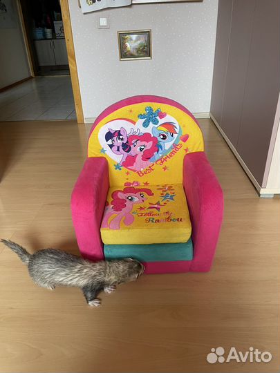 Бескаркасное детское кресло,игрушка