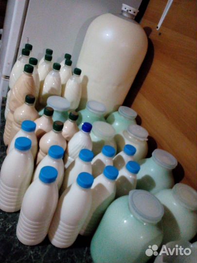 Домашнее Молоко и творог