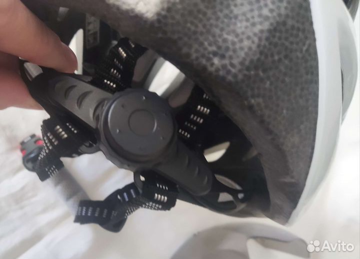 Велошлем новый с сигнальным светом