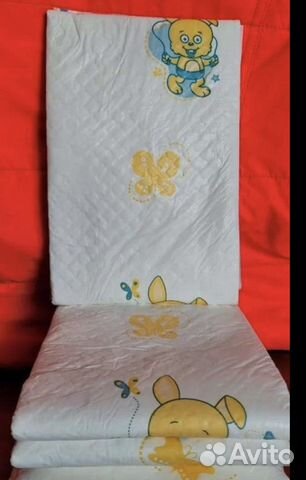 Пеленки одноразовые 60х90