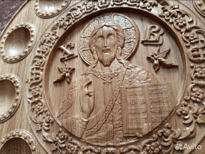 107 Подставка для яиц пасхальная. Диаметр 25 см