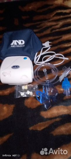 Компрессорный ингалятор (небулайзер) A&D CN-233