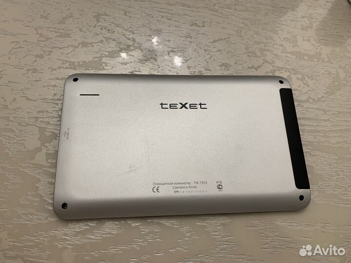 Планшет texet