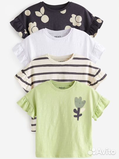 Футболки комплект 98 next (2-3 г)