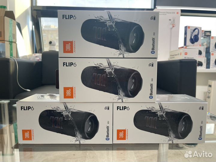 Колонка JBL flip 6 черная
