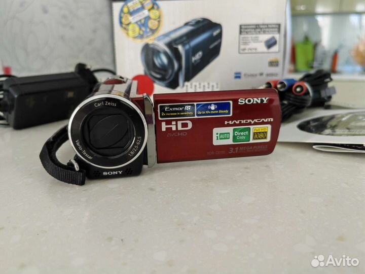 Видеокамера sony hdr cx