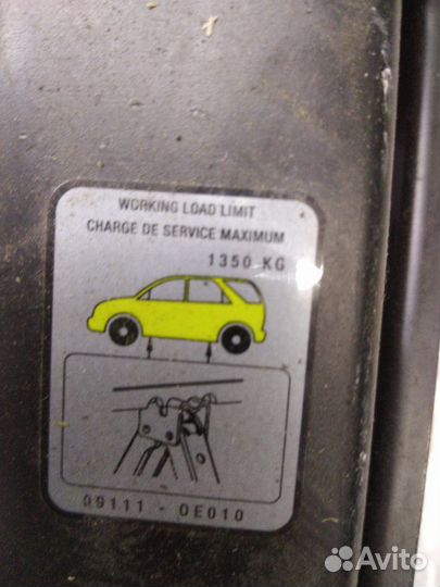 Домкрат Lexus Rx350 GGL15 2GR-FE 2009