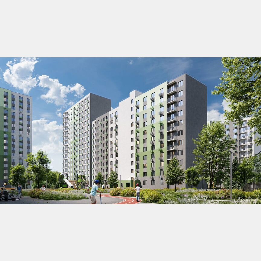 Квартира-студия, 23,7 м², 2/16 эт.