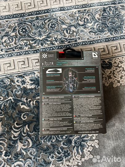 Игровая мышь defender killer