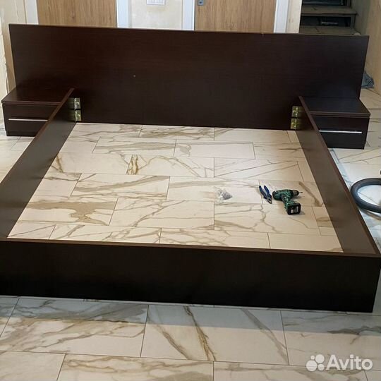 Кровать двухспальная 180 200 лофт