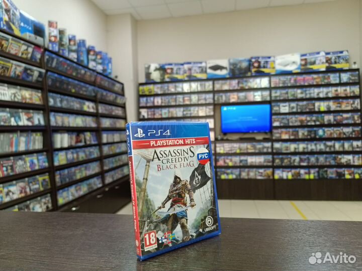 Assassins creed 4 Черный Флаг PS4 (возможен обмен)