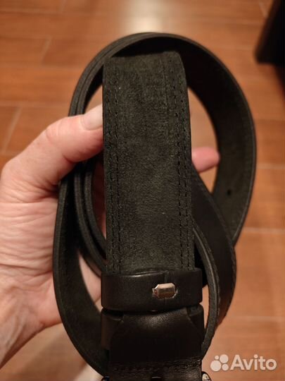 Ремень мужской кожаный