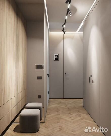 Двери скрытого монтажа