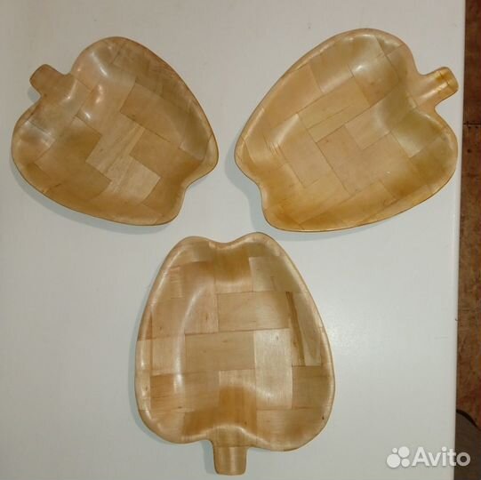 Плетенки тарелки, розетки, салфетки