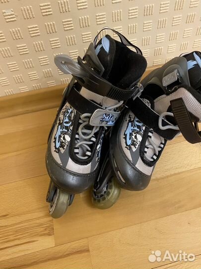 Ролики детские 26 29 шлем