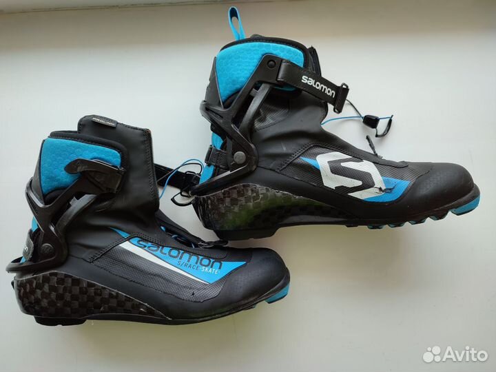 Лыжные ботинки salomon s race skate UK 11