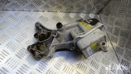 Корпус масляного фильтра бензиновый skoda fabia 2