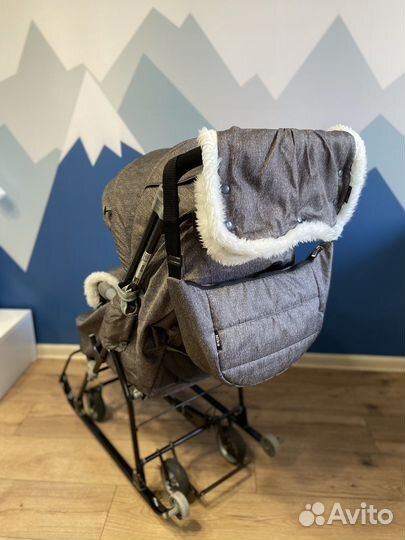 Санки-коляска