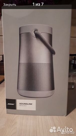 Портативная колонка Bose Revolve+