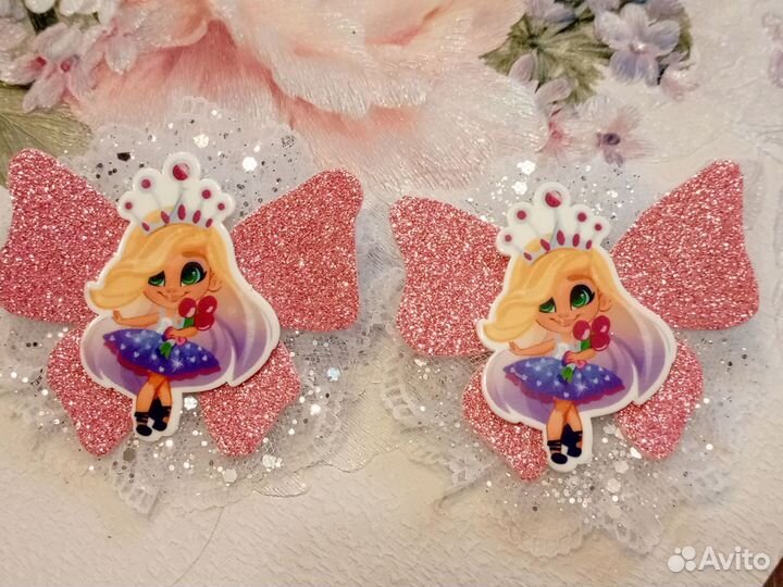 Резиночки для волос ручной работы