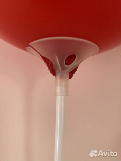 Зажим и палочка для шарика 100 шт