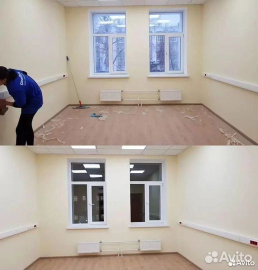 Клининг уборка квартир мытье окон