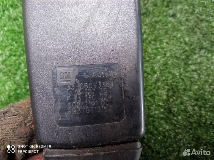 Преднатяжитель Opel Astra H (2004-2014)