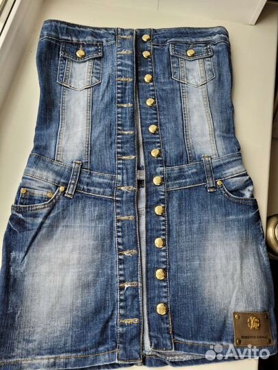 Джинсовое платье