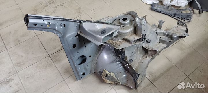 Лонжерон левый skoda octavia a5