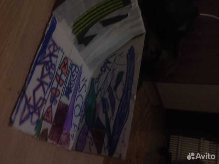 Картоная фигура для фингерборда