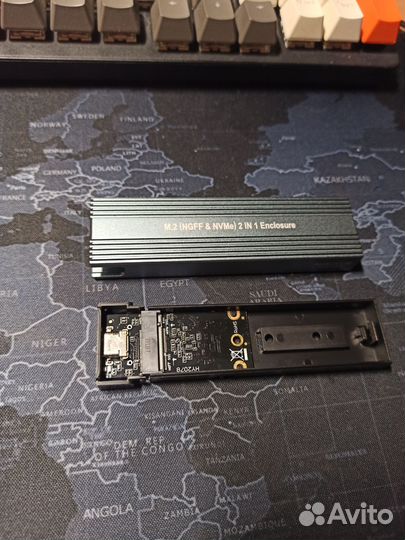 Внешний бокс для ssd m.2