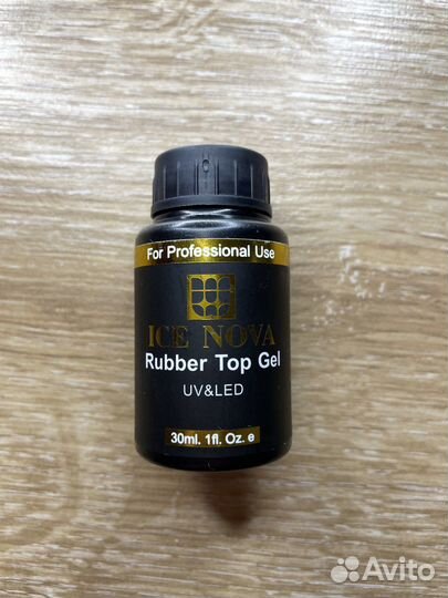 Гель-лак ICE nova верхнее покрытие