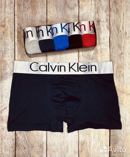 Подарочный набор мужских трусов Калвин Кляйн