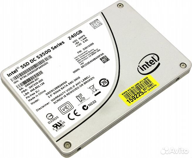 SSD Intel DC S3500 240 Гб