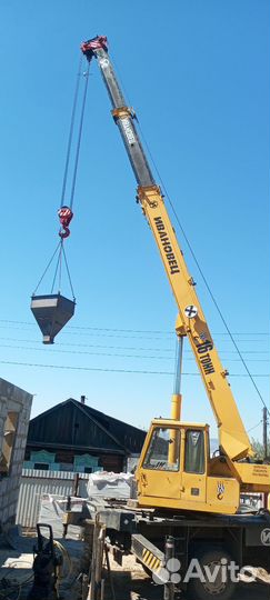 Аренда и услуги автокрана, 18 м, с гуськом 7 м