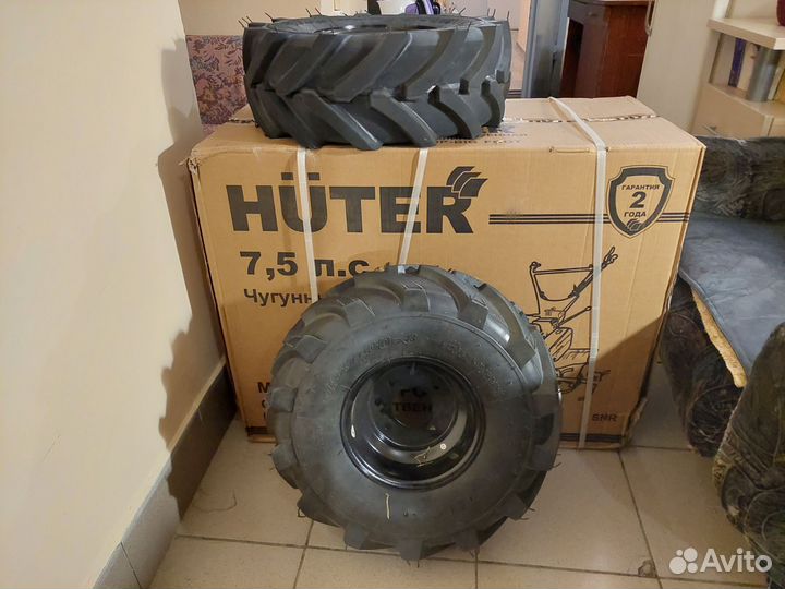 Новый мотоблок huter 7500 Big foot