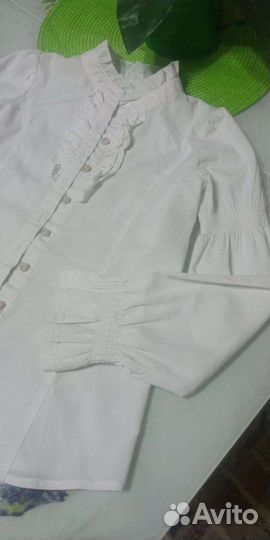 Блузка для девочки школа р 122-128