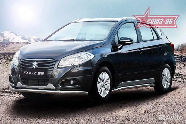 Передняя труба нержавека Сузуки sx4 с 2014