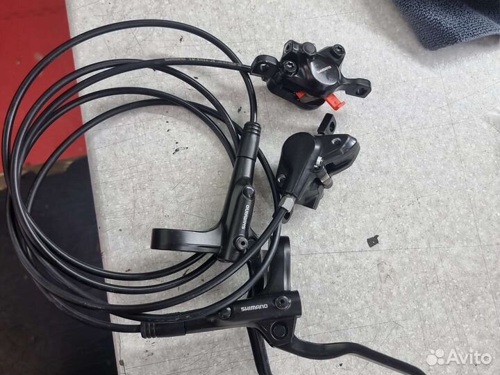 Гидравлические тормоза shimano bl-mt200