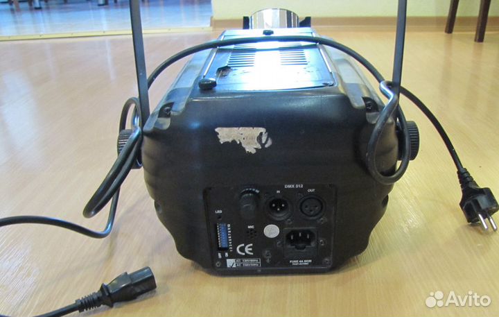 Светомузыка Сканер Роллер зеркальный Gobo Mic DMX