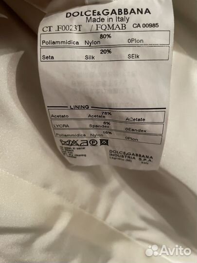 Плащ dolce & gabbana