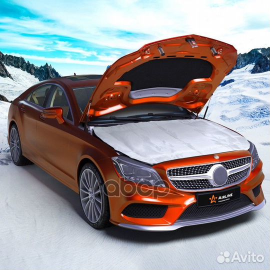 Автоодеяло для двигателя, стеклоткань, 160*90см